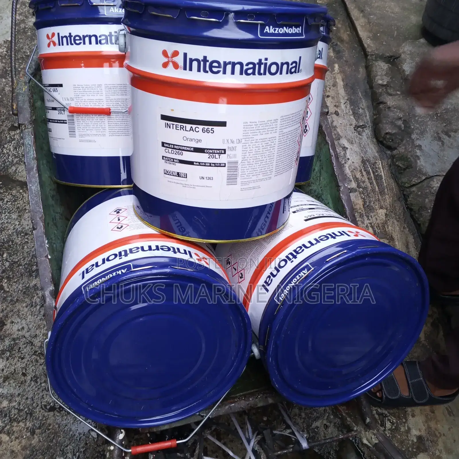 Interlac 665 Finish Marine Paint
