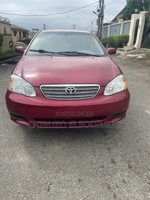 Toyota Corolla Sedan Automatic 2003 Red