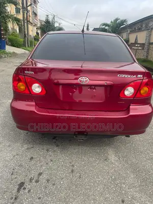 Toyota Corolla Sedan Automatic 2003 Red