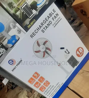 18" Solar Power Fan With Panel and Bulbs