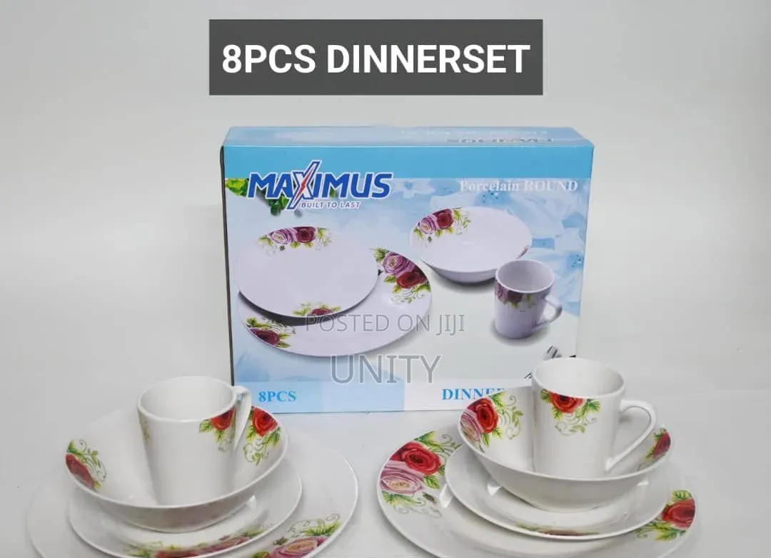 Maximus 8 Pieces Dinner Set Built To Last