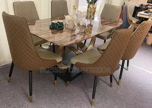High Quality Dinning Table Set, Marble Top