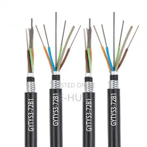 Single Mode Non Metallic 8core Gyfxty Fiber Optic Cable