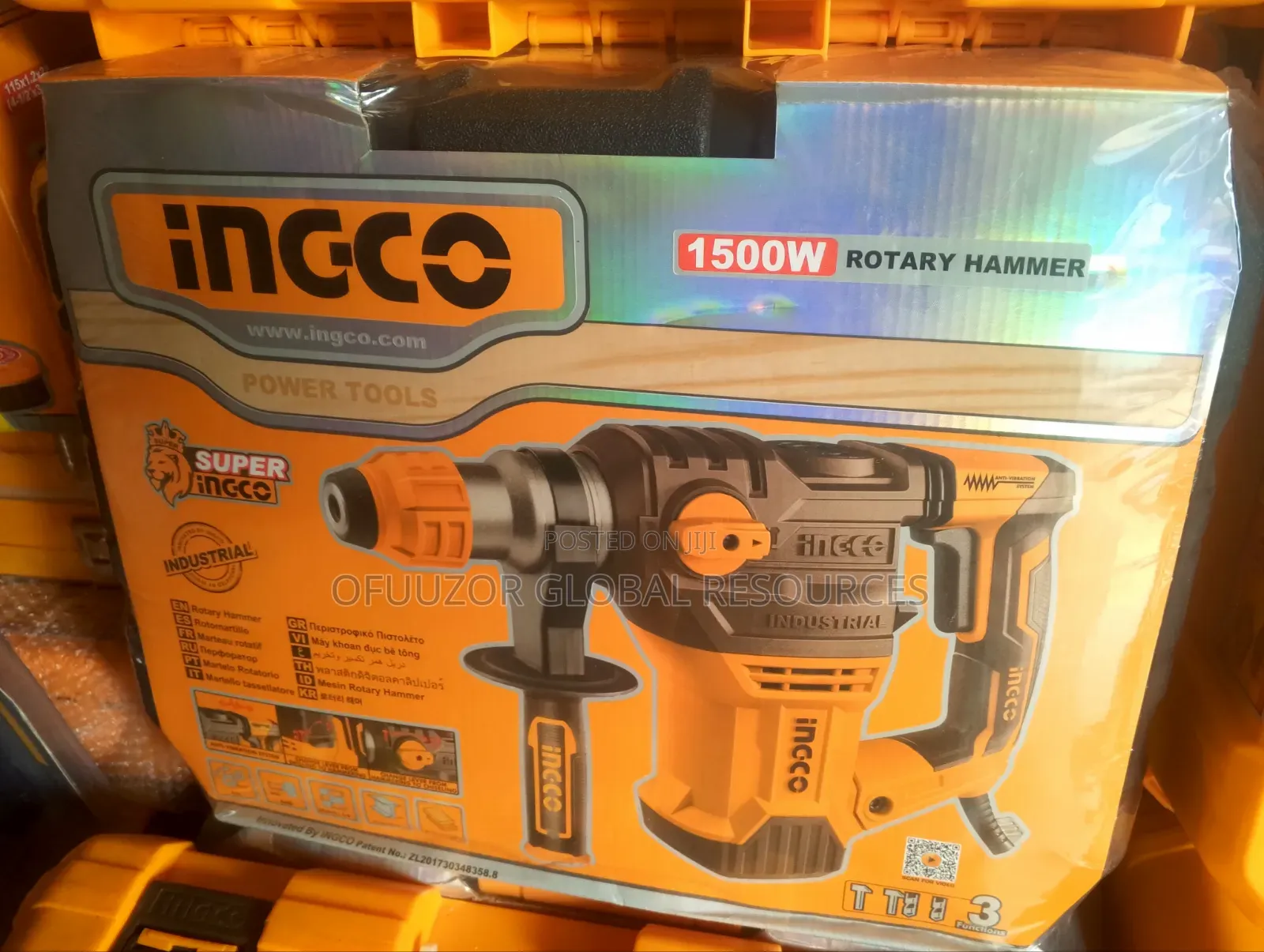 Ingco Rotary Hammer 1500w
