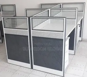 Modern Office Workstation Desk – Durable Spacious