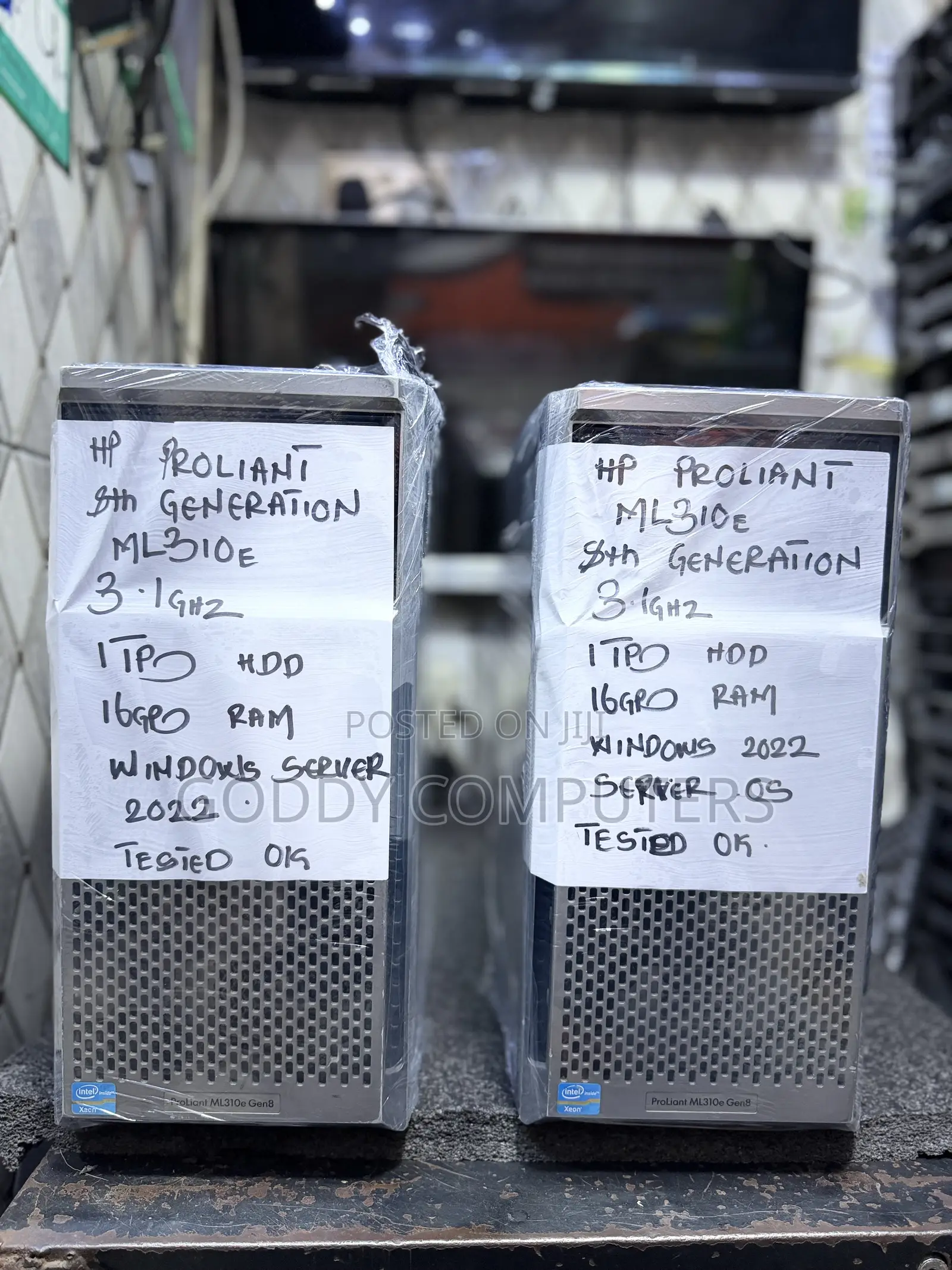 Server HP ProLiant ML 16GB Intel Xeon HDD 1T
