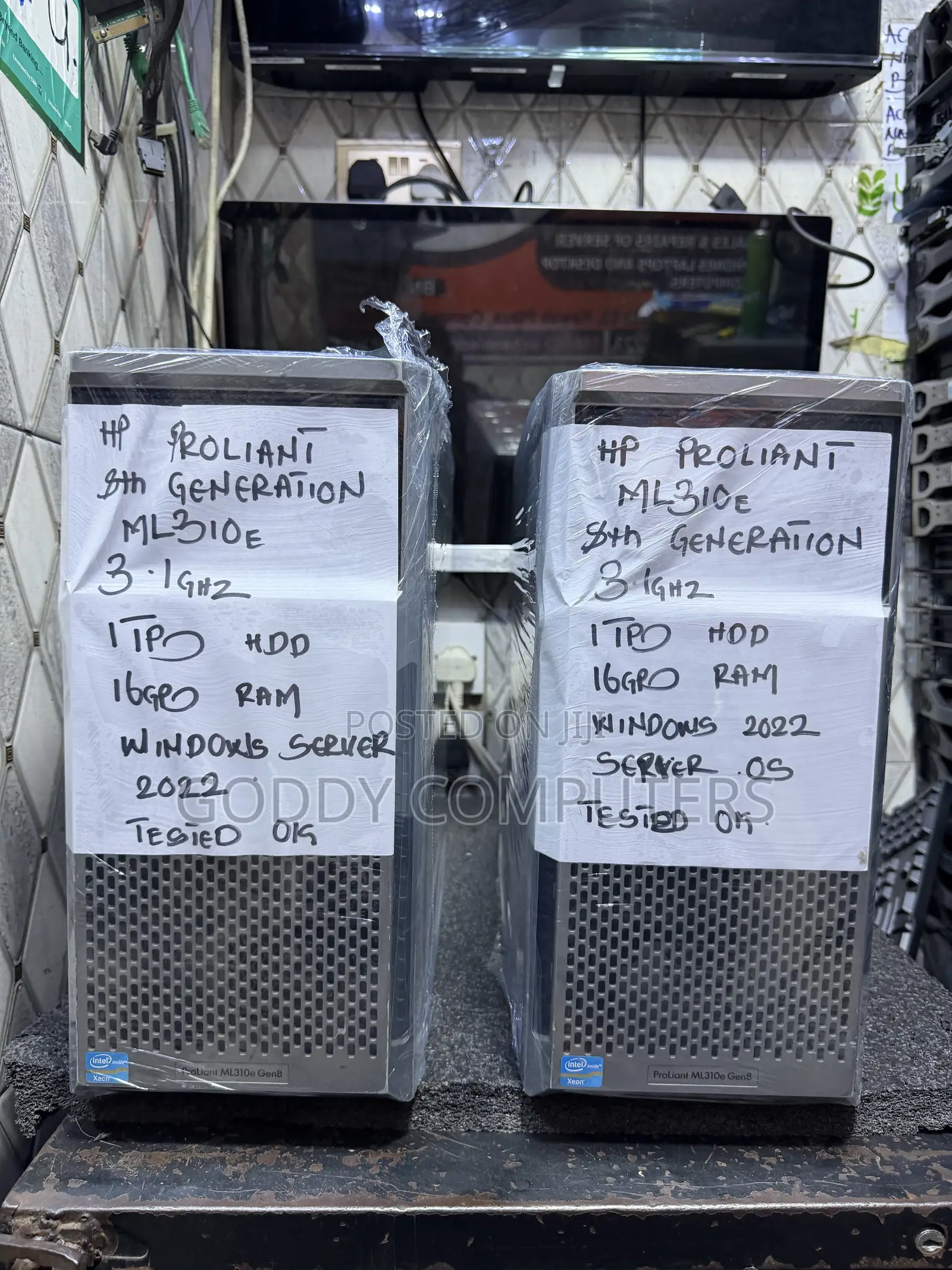 Server HP ProLiant ML 16GB Intel Xeon HDD 1T