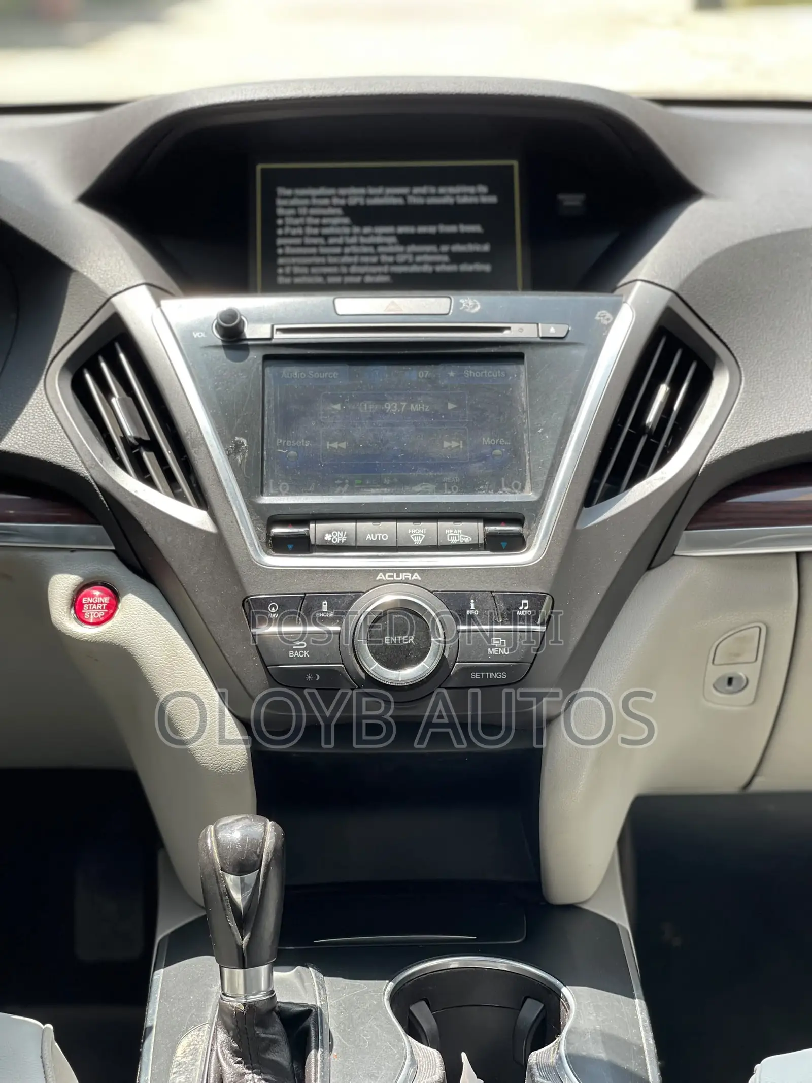 Acura MDX 2014 Blue