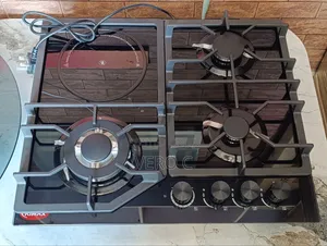 New Kimax 3+1 Gas and Electric Auto Ignition Gas Hob.