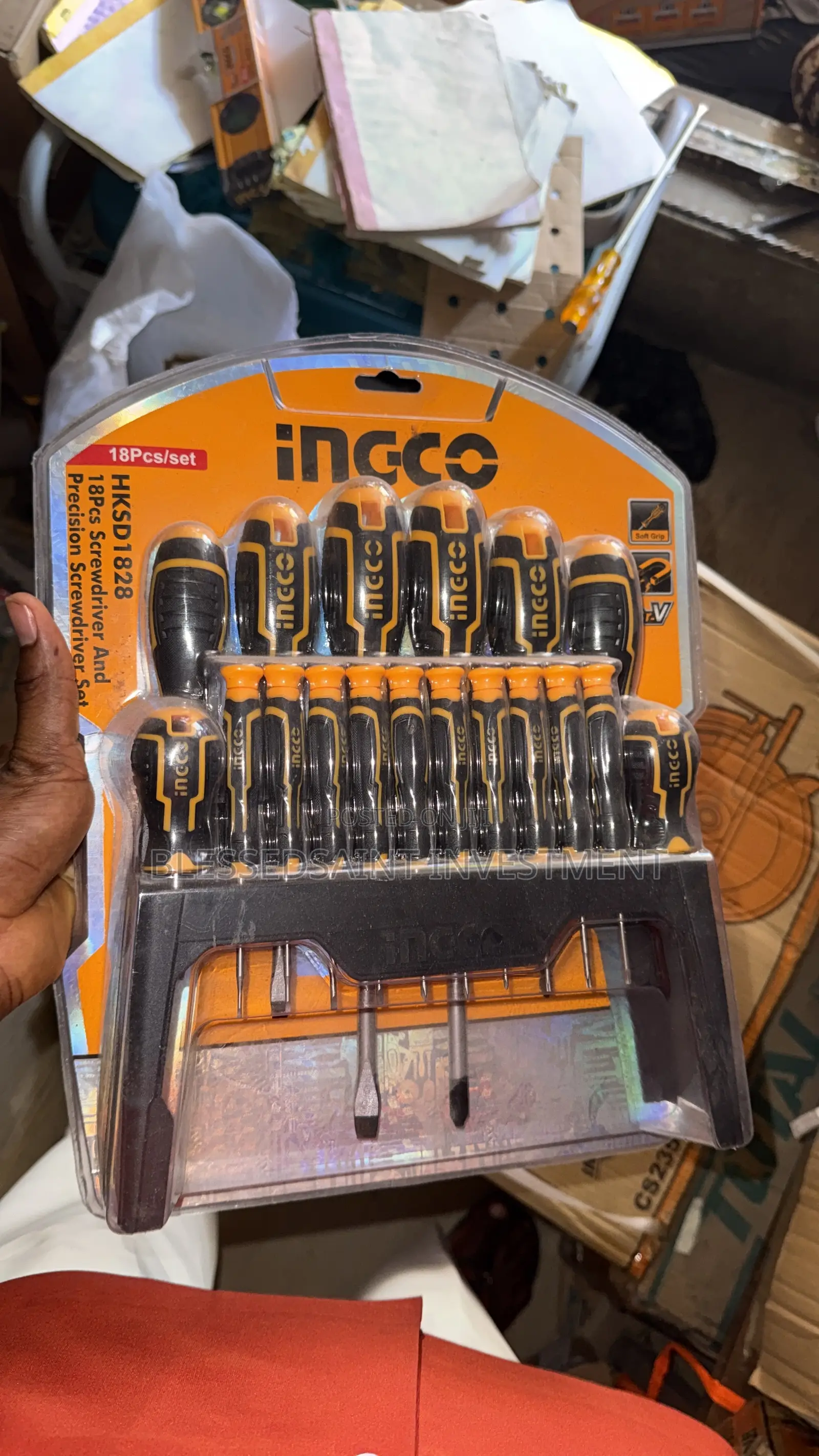 Ingco 18pics Screwdriver Set
