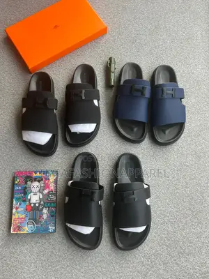Hermès-Paris -Quality Leather Slide