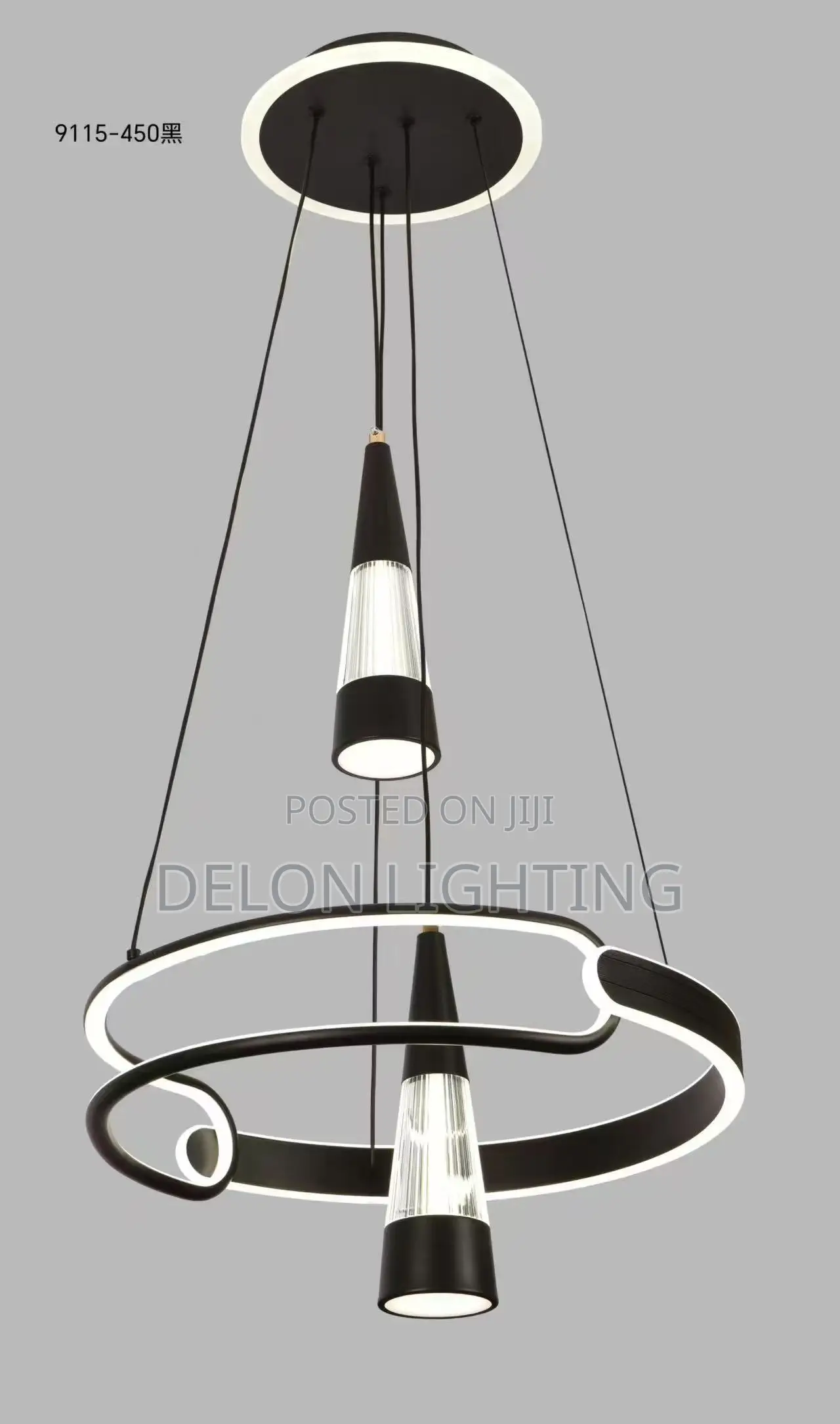 Simple Led Light Chandelier