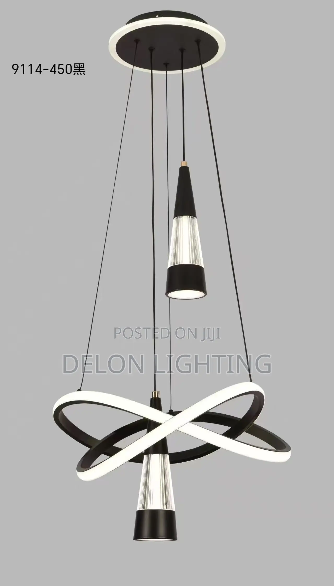 Simple Led Light Chandelier