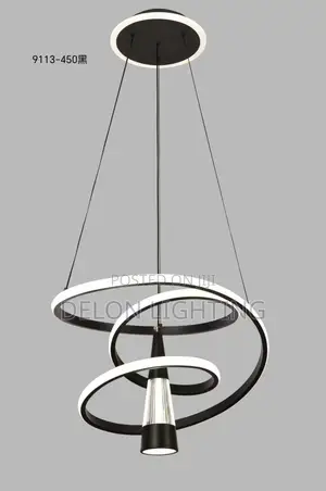 Simple Led Light Chandelier