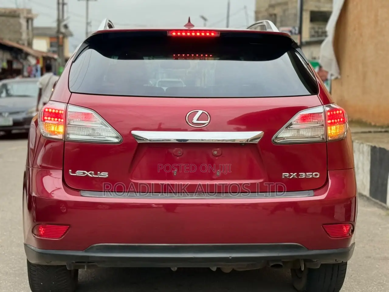Lexus RX 2011 Red