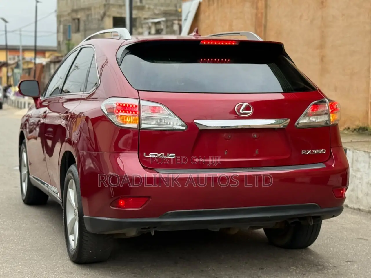 Lexus RX 2011 Red
