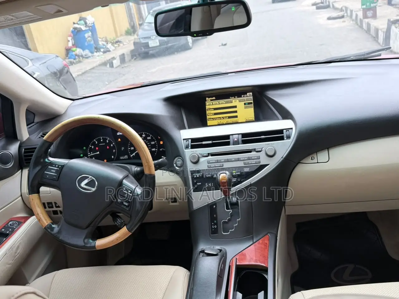 Lexus RX 2011 Red