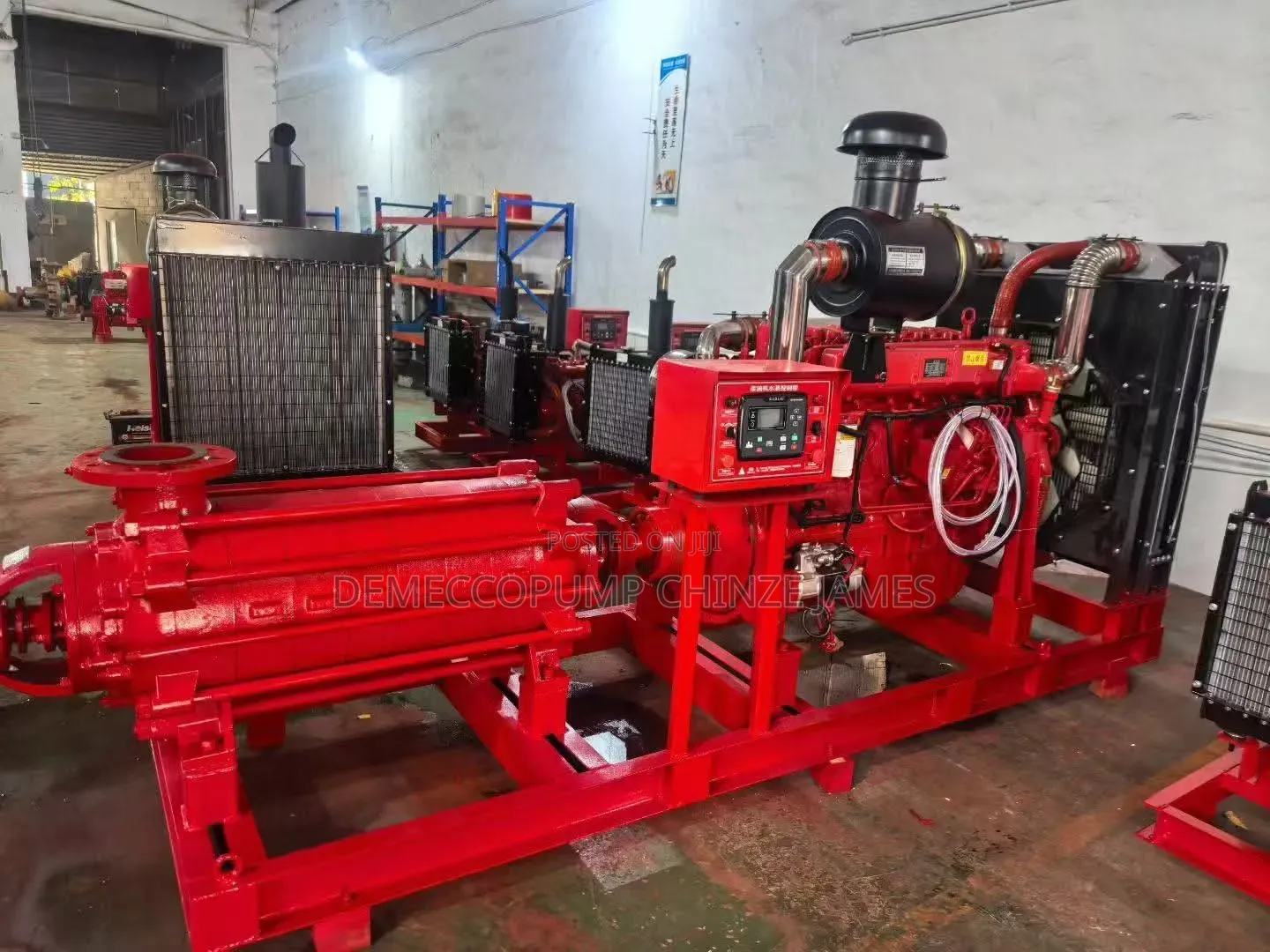Fire Hydrant Pump Machine 180kw