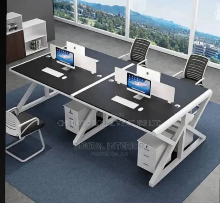Executive Work Station Table by 4