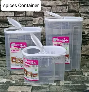 Sacvin 3-in-1 Airtight Cereal Container Set B3s