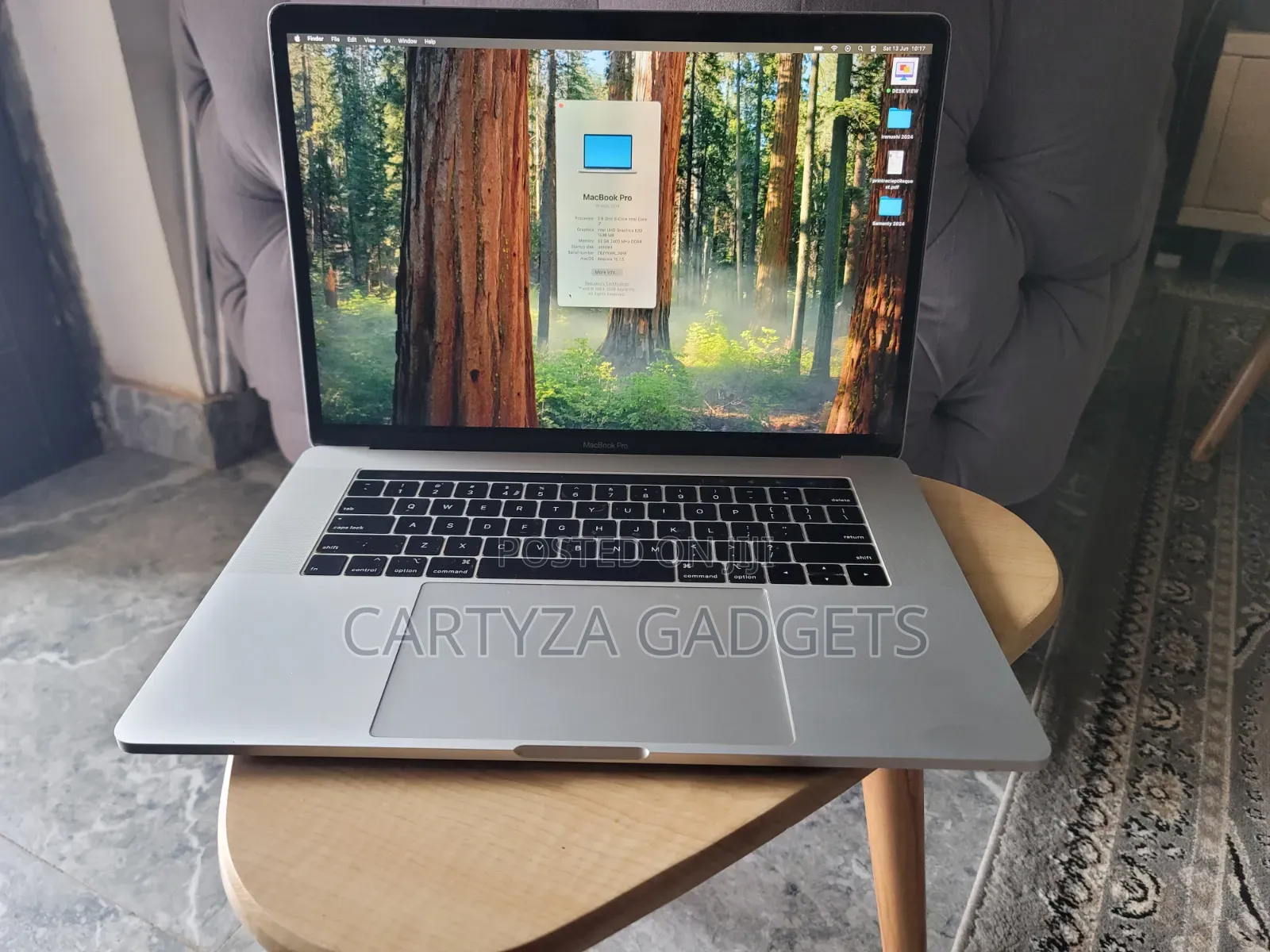 Laptop Apple MacBook Pro 2018 32GB Intel Core i7 SSD 512GB