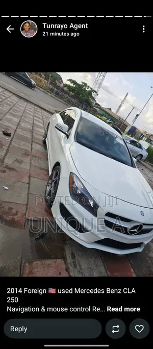 Mercedes-Benz CLA-Class 2014 White
