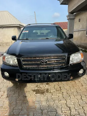 Toyota Highlander V6 2005 Black