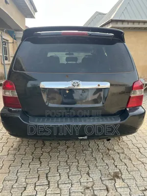 Toyota Highlander V6 2005 Black