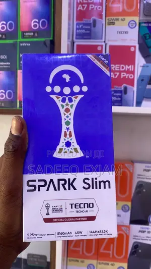 New Tecno Spark Slim 256 GB Black