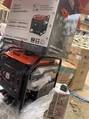 Reliable Power With Kemage Km7500ioe 5.5kw Inverter Generator