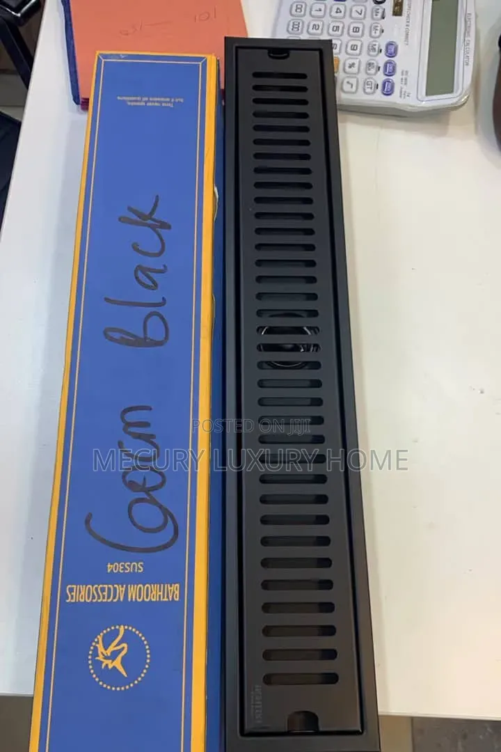 Floor Drain 60cm Black