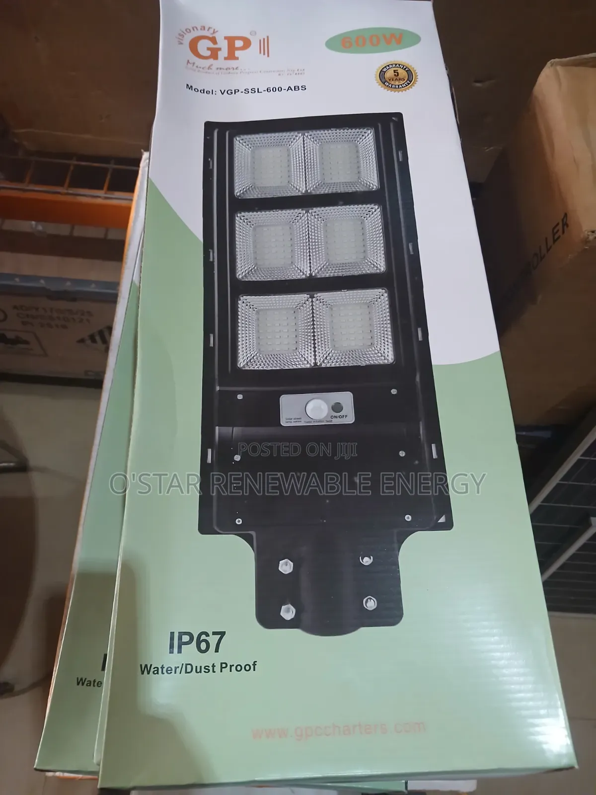 600w Gp Solar Street Lights
