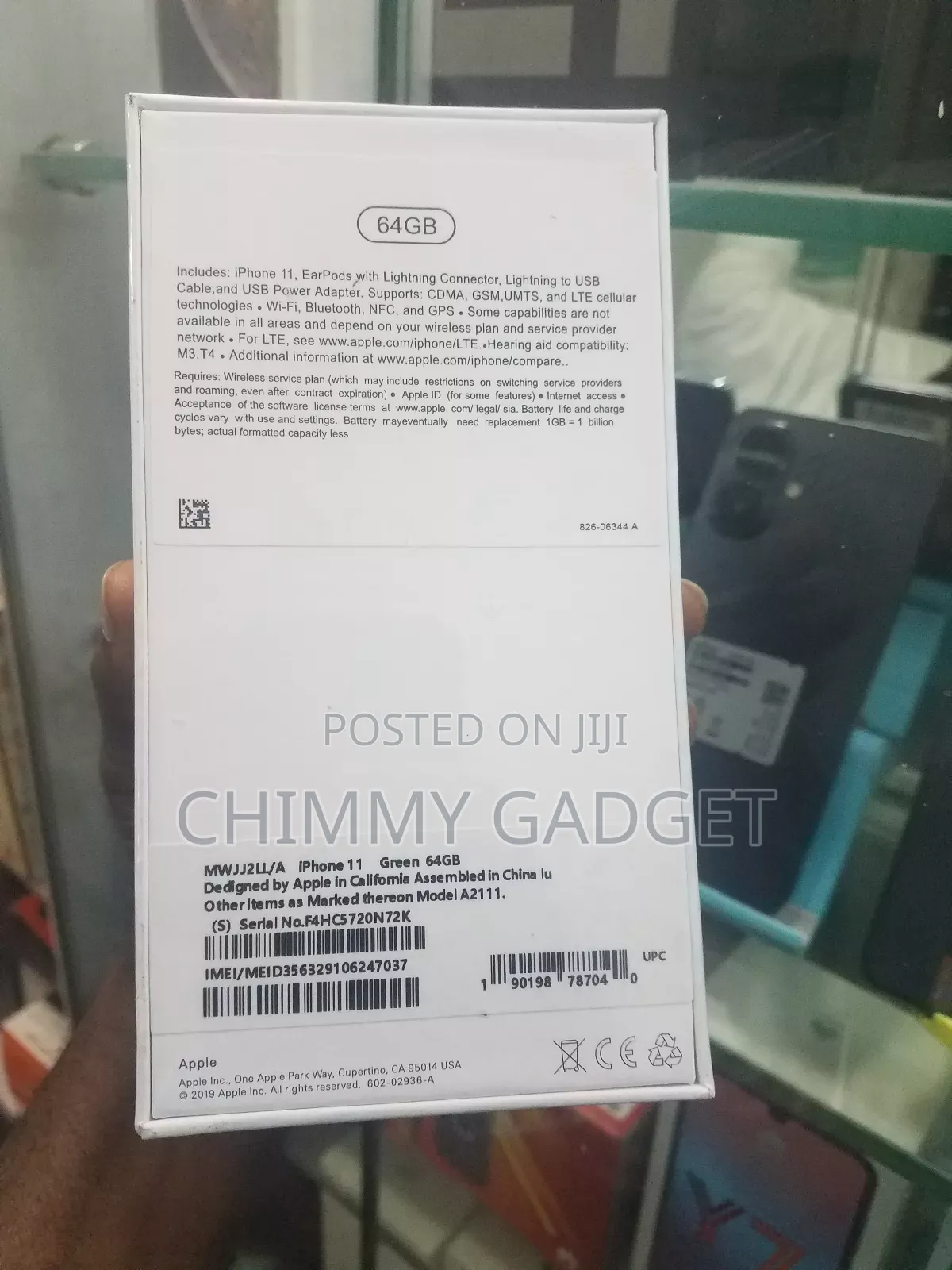 New Apple iPhone 11 64 GB Green