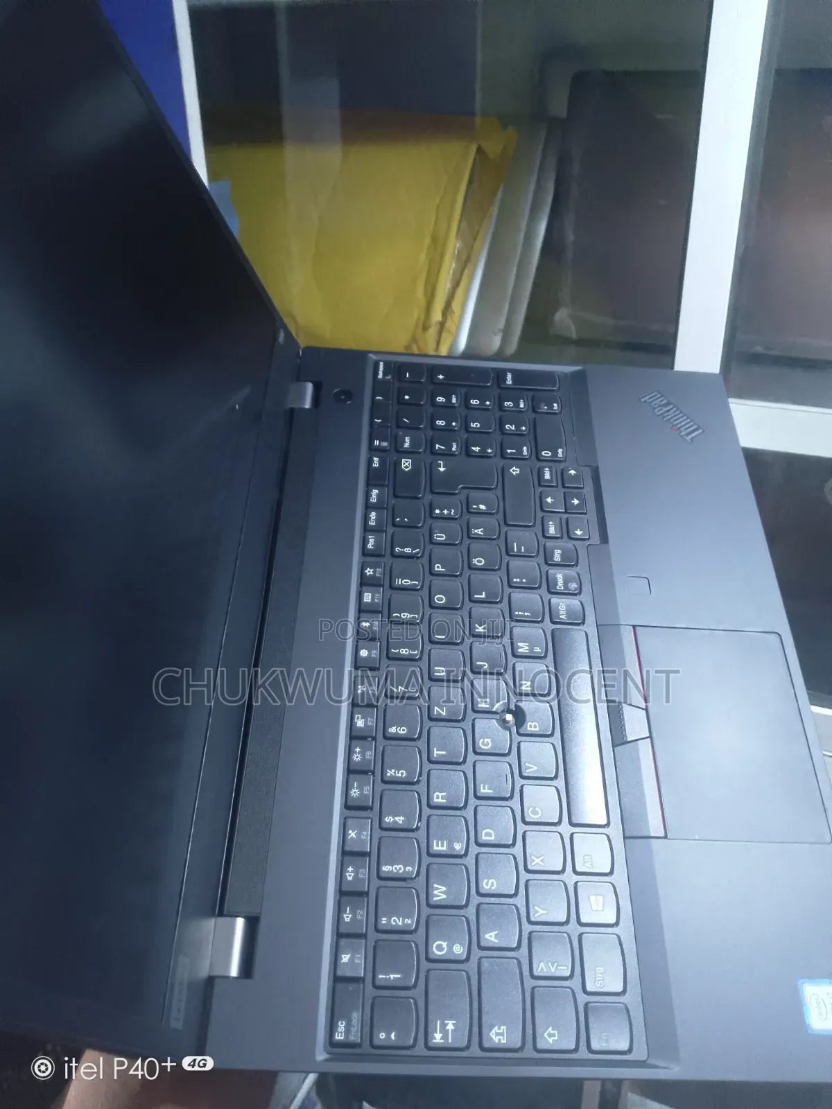Laptop Lenovo ThinkPad T580 8GB Intel Core i7 SSD 256GB