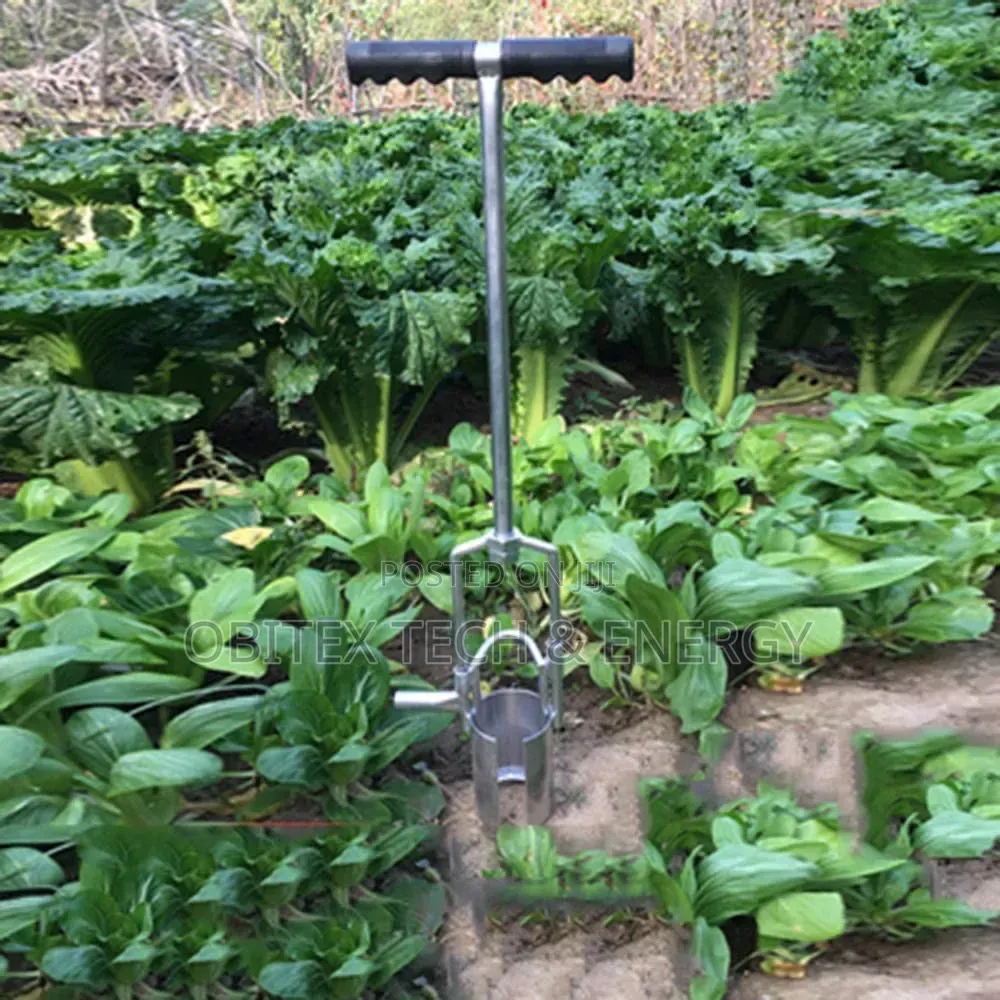 Manual Soil Hole Digger / Seedling Transplanter for Corn, Maize Vege