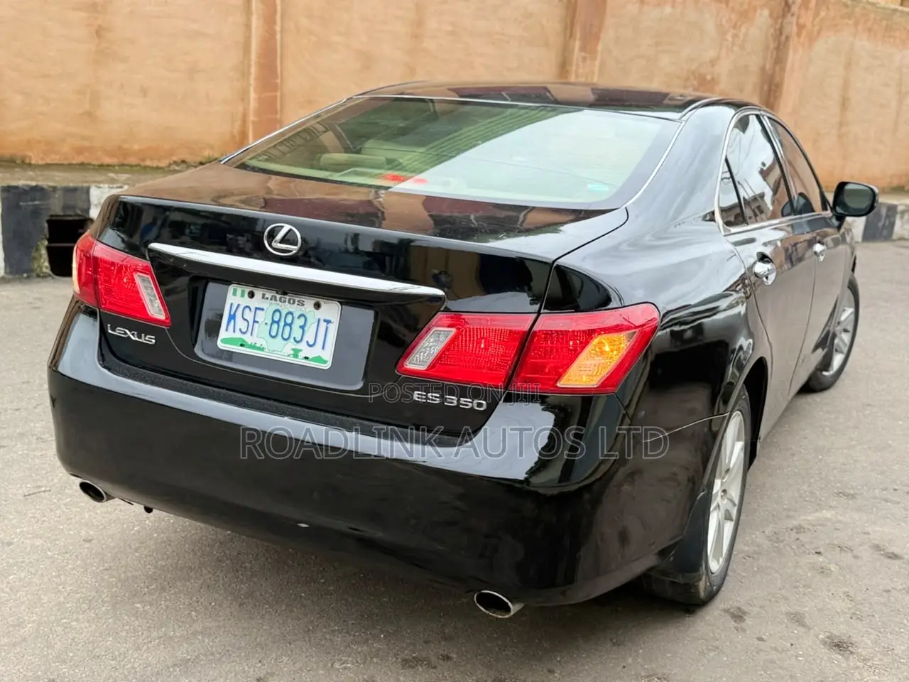 Lexus ES 350 2008 Black