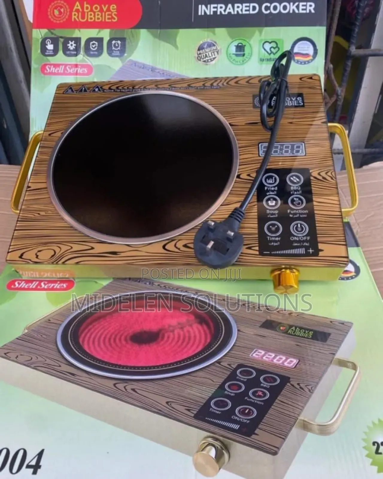 Single Infrared Cooker and Hot Plate