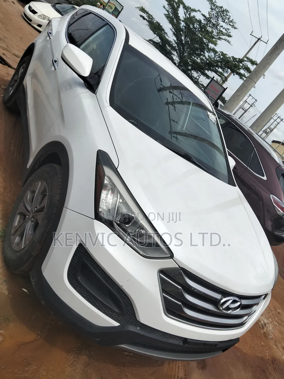 Hyundai Santa Fe 2015 White