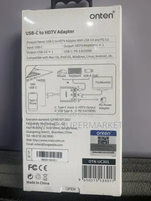 Usb -C to Hdmi Adapter 5 Years Warranty