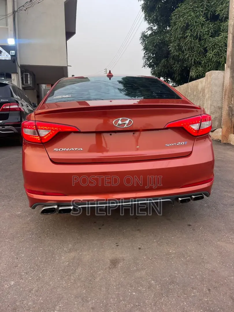 Hyundai Sonata 2015 Orange