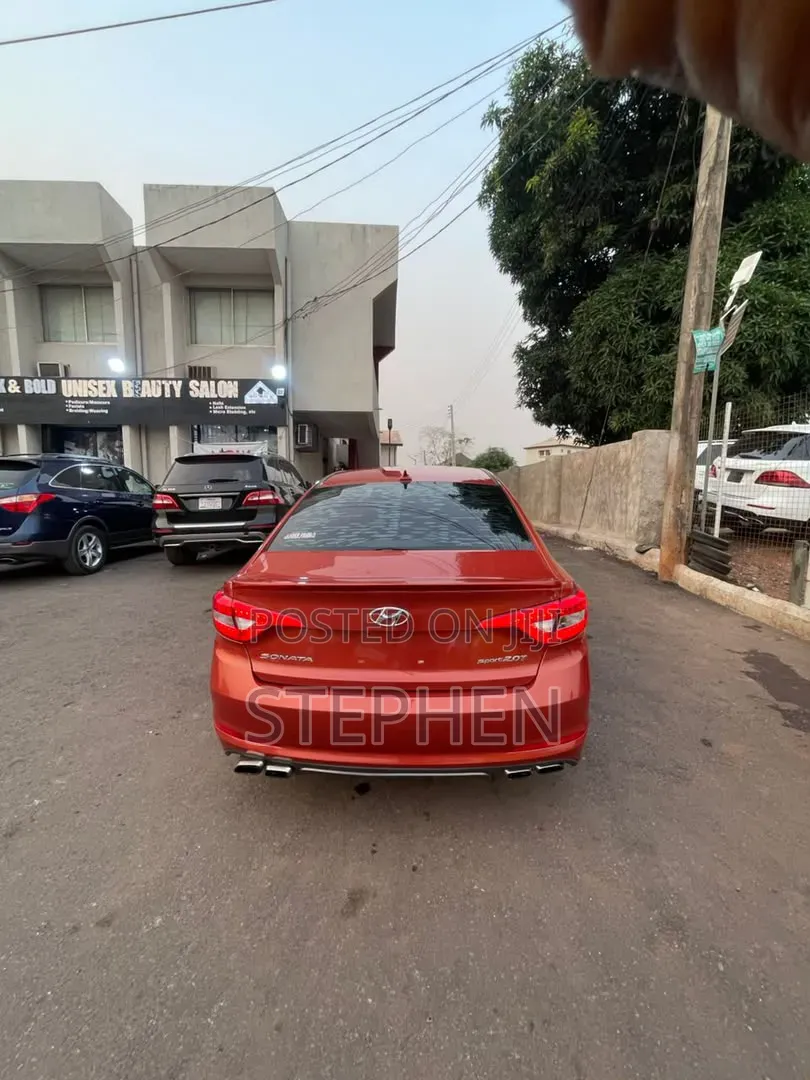 Hyundai Sonata 2015 Orange