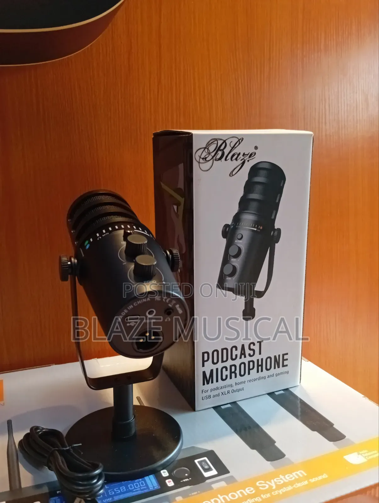 Blaze Podcast Microphone