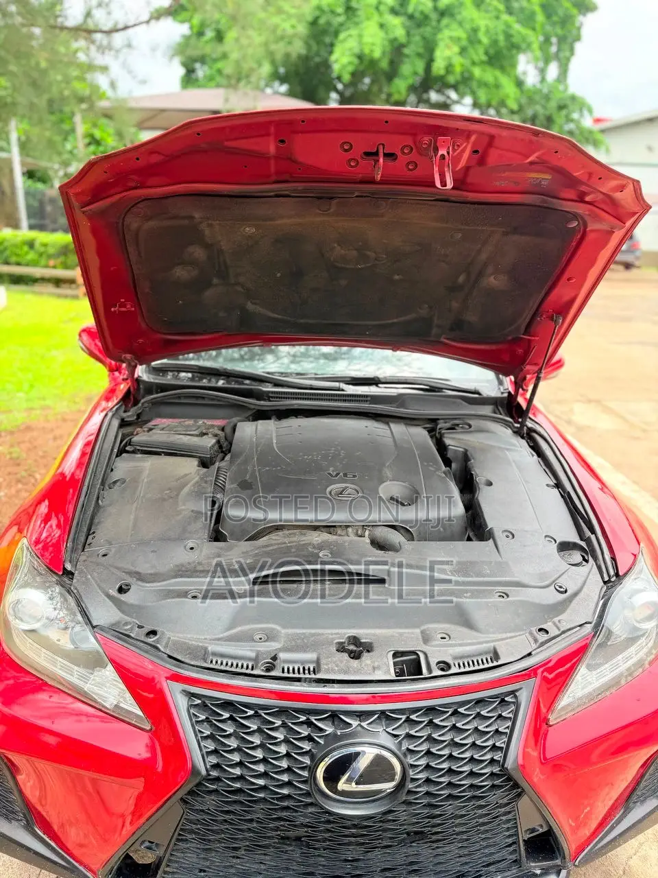 Lexus IS 2012 Red