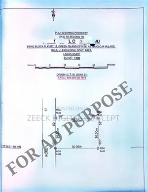 600sqm Plot At Green Island Estate, Ibeju-lekki