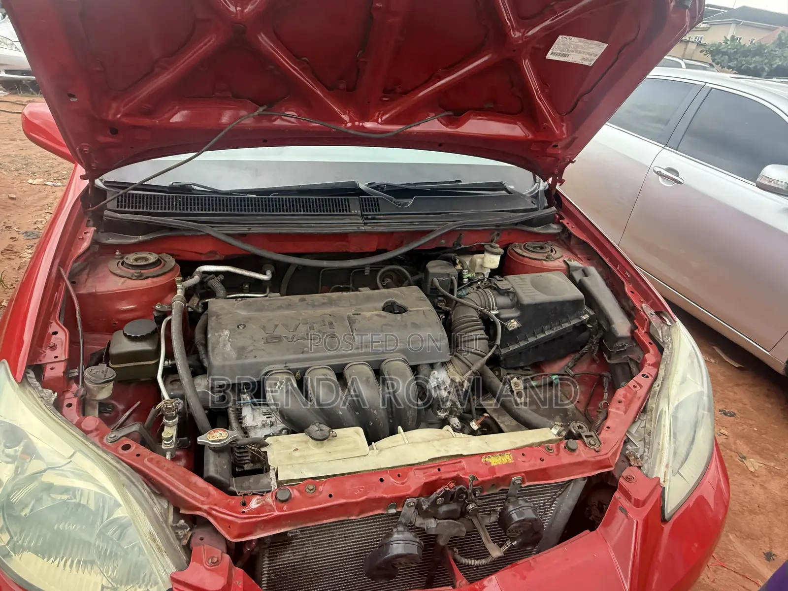 Toyota Matrix 2005 Red