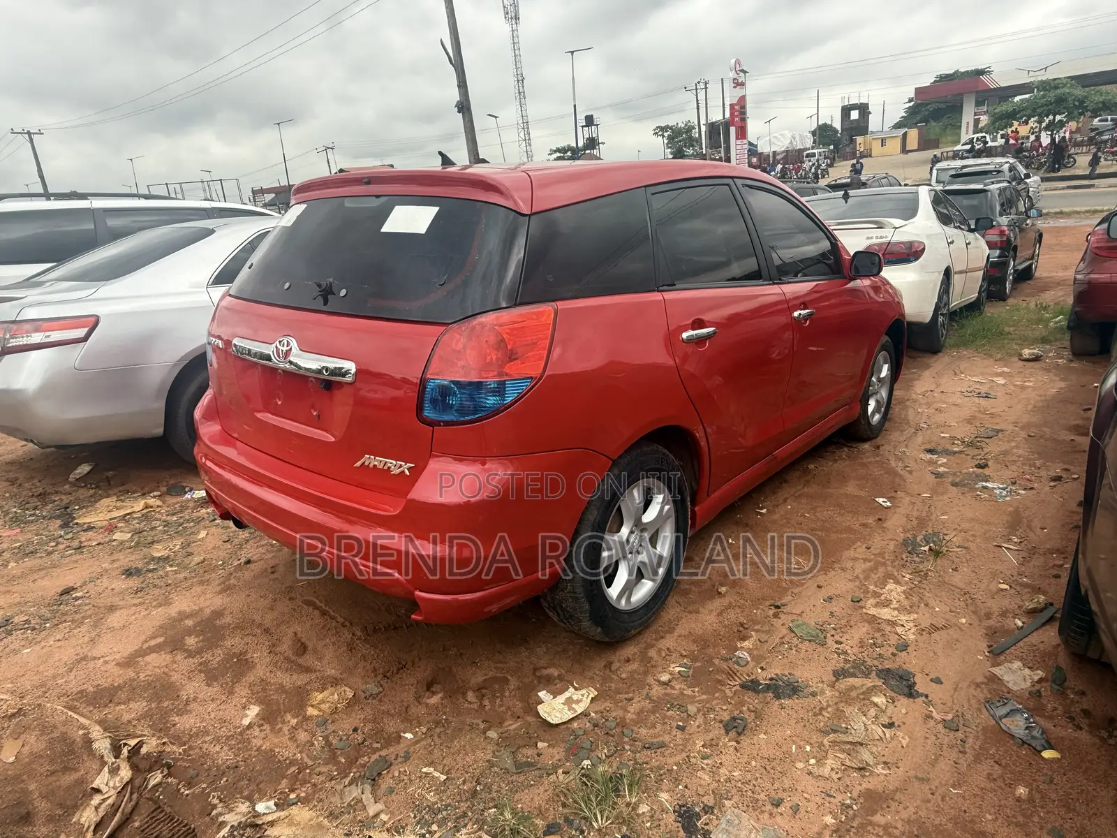 Toyota Matrix 2005 Red