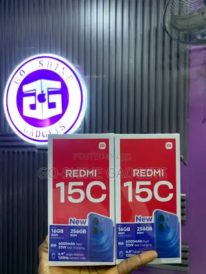 New Xiaomi Redmi 15C 4G 256 GB Blue