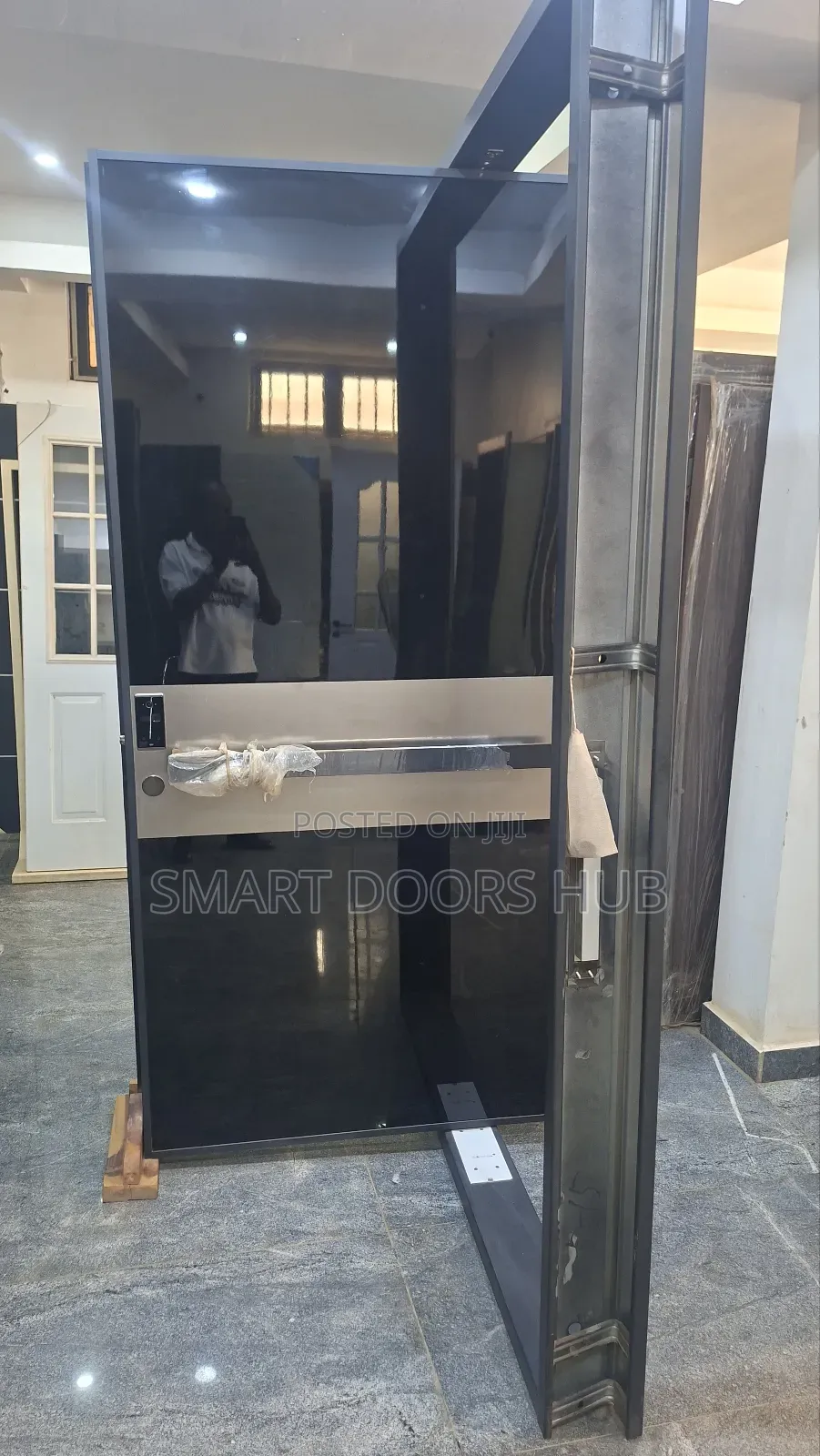 Original Pivot Security Doors