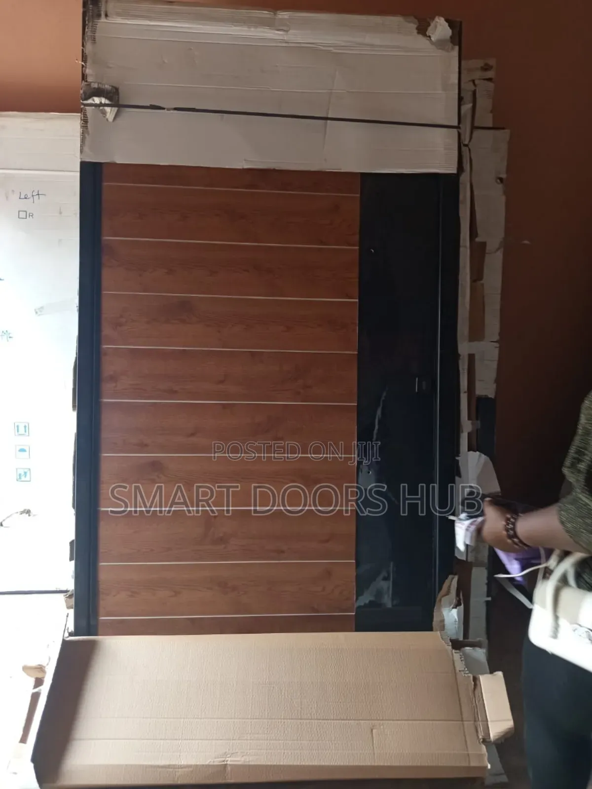 Original Pivot Security Doors