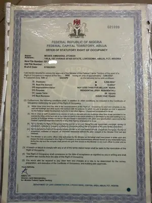 Strategic Investment Plot In Guzape Main Abuja
